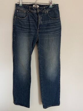 Madewell The Curvy Longline Straight Jean